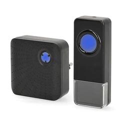 Ασύρματο Κουδούνι Nedis Doorb310bk Με Led Ένδειξη