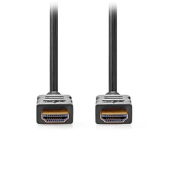 Nedis High speed HDMI with Ethernet, HDMI αρσ. - HDMI αρσ., 2.00m.