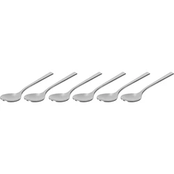 Jupiter 6-piece Stainless Steel Coffee/Tea Spoons (Brown)