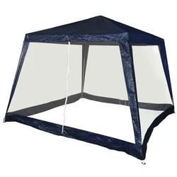 Velco ΚΙΟΣΚΙ ΚΗΠΟΥ ΜΠΛΕ ΜΕ ΣΙΤΑ 300x300x200/240cm PE 100gr