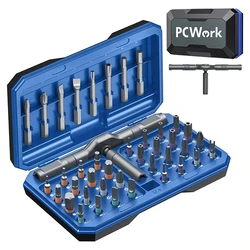 PCWork PCW08K - Σετ ακριβείας 42-σε-1 με μαγνητική λαβή