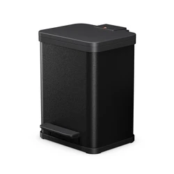 Hailo Öko uno Plus M black, matte (17 L pedal bin)
