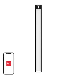 Φωτιστικό Ντουλάπας/Ραφιών Yeelight με Αισθητήρα Κίνησης 40cm 4000K (Μαύρο)