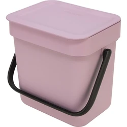 Brabantia Sort & Go κάδος απορριμμάτων 3 L - Λιλά Ροζ