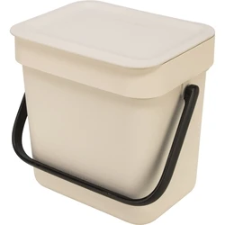 Brabantia Πλαστικό Καλαθάκι Μπάνιου 3 lt Μπεζ