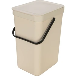 Brabantia Sort&Go Plastic Waste Bin Beige 12L