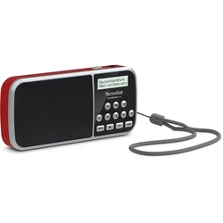 Technisat TechniRadio RDR Φορητό Ραδιόφωνο Επαναφορτιζόμενο DAB+ με USB – Κόκκινο
