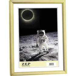 ZEP New Easy Gold Plastic Photo Frame with Gold Border KG1