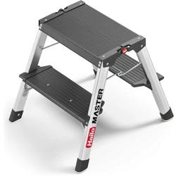 Hailo Master D70 2 x 2 Σκαλοπάτι Πτυσσόμενο Διπλής Όψης