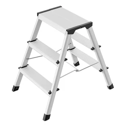 Hailo D60 StandardLine αναδιπλούμενη σκάλα διπλής όψεως 2x3 σκαλοπάτια