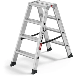 HAILO Master D100 2 x 4 Διπλή Σκάλα Αλουμινίου