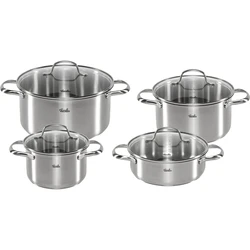 Fissler San Francisco 4-Piece Cookware Set - Stainless Steel 18/10