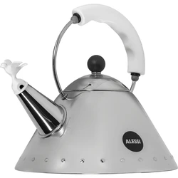 Alessi Stainless Steel Teapot Grey 2000ml (9093 W)