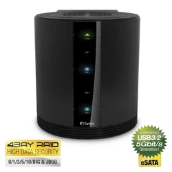 Fantec SQ-35RU3e 4-Bay 3.5" External HDD Enclosure (USB 3.0, eSATA)