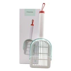 Cheerble Rotatable Λευκό Φτυαράκι Τουαλέτας Γάτας 1τμχ C0621