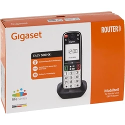 Gigaset Easy 500hx Senior Phone, Black