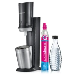 Παρασκευαστής Σόδας SodaStream Crystal 3.0 *Titan* incl. 1 glass carafe