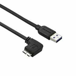 Καλώδιο USB σε micro USB StarTech USB3AU1MLS Μαύρο 1 m