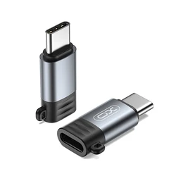 Αντάπτορας USB XO High-Speed type-C αρσ. - Lightning θηλ., Μαύρο