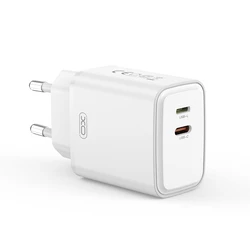 XO Φορτιστής Τοίχου 1xUSB-A & 1x Lightning 20W Λευκό (L145)