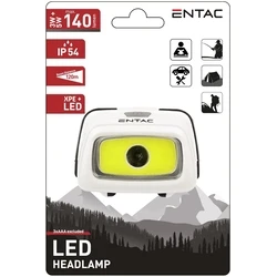 Φακός Κεφαλής Entac 5+3W (3xAAA Δεν Περιλαμβ.) ʼσπρο
