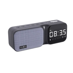 Reflexion Table Clock with Radio