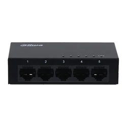 Network Switch Dahua 5-Port Unmanaged Gigabit 10/100/1000, Μαύρο