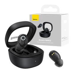 Bluetooth Handsfree Baseus Bowie WM02 TWS, 5.0 (black)
