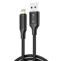 Καλώδιο Φόρτισης Xo Nb265 Minimalist Series Lightning, Μαύρο