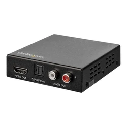HDMI Audio Extractor StarTech 4K- 4K 60Hz - Audio Sound Splitter - HDR - SPDIF Toslink Optisches Audio (HD202A)