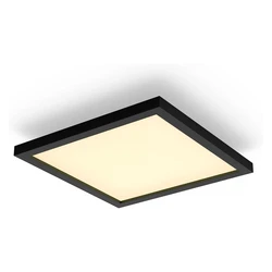 LED Panel Philips Hue White Ambiance Aurelle panel light 30x30 Black incl. DS