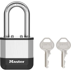 Master Lock Elite 45 mm Βαρέως Τύπου Λουκέτο (Vorhängeschloss) με Μπούγκελ 38 mm και 5-πιστονικό Κύλινδρο