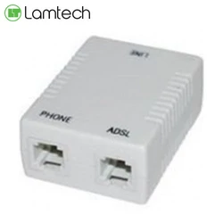Splitter Τηλεφωνικό Lamtech ADSL FILTER/Splitter ISDN ANNEX B (RJ11)