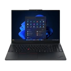 Laptop Lenovo 16" ThinkPad E16 G3 IPS/Ultra5-225U/16GB/512GB SSD/Intel Graphics/Win 11 Pro/Black (21SR0045GM)
