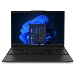 Laptop Lenovo 16" ThinkPad T16 G4 IPS/Ultra7-255U/32GB/1TB SSD/Intel Graphics /Win 11 Pro/4G/Black (21QE0043GM)