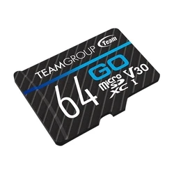 Team Group Team GO 64GB microSDXC UHS‑I U1 Class 10 με προσαρμογέα SD (TGUSDX64GU303)
