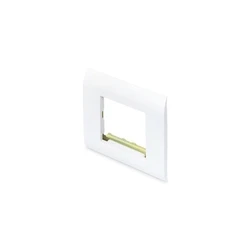 DIGITUS 80 x 80 mm frame for blinds and front plates, pure white, DN-93802-5-SH