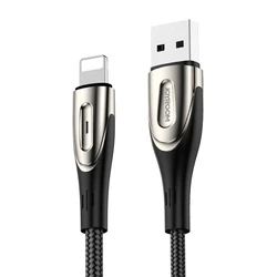 Καλώδιο USB to Lightning Joyroom Sharp S-M411 2.4A 3m (Black)