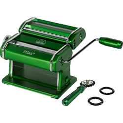 Marcato Atlas+ manual pasta machine with Pastawheel (green)