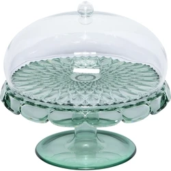 Guzzini VANITY Cake Stand with Dome - Matcha green