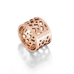 Γυναικείο Δαχτυλίδι Tommy Hilfiger 2700744D (56) από Ατσάλι Pink