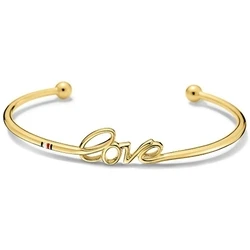 Γυναικείο Βραχιόλι Tommy Hilfiger 2700941 (21cm) από Ατσάλι Golden