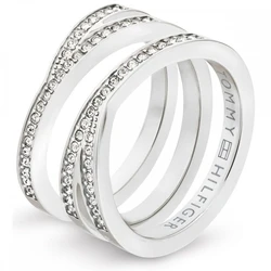 Γυναικείο Δαχτυλίδι Tommy Hilfiger 2701098C (54) από Ατσάλι Grey