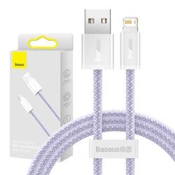 Καλώδιο USB to Lightning Baseus Dynamic 2 Series 2.4A 1m (purple)