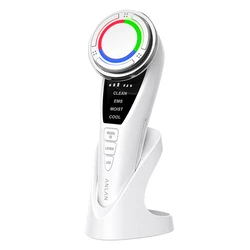 Συσκευή Μασάζ Ultrasonic facial massager with light therapy Anlan 01-ADRY15-001
