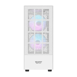 Darkflash A290 Gaming Midi Tower Computer Case with Side Window - White