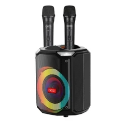 Karaoke Bluetooth Xo F48 Hxeio 40w, Με 2 Μικρόφωνα, Μαύρο