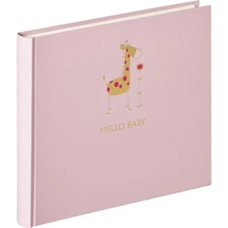 Walther Children's Album Animal 50 Pages Pink with Rice Paper Interleaves UK-148-R 28x25cm