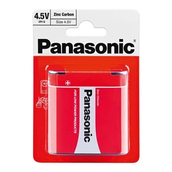Αλκαλικές Μπαταρίες Panasonic 3R12 Μαγγανίου 4.5V