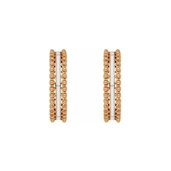 Γυναικεία Σκουλαρίκια Tommy Hilfiger 2780137 (1cm) από Ατσάλι Pink